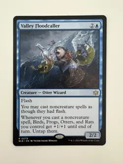Valley Floodcaller MTG Magic the Gathering Card NM Near Mint BLB - Image 1