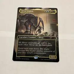 MTG Sliver Legion (1310) *Rainbow Foil* MagicCon Atlanta FIAB MT/NM Free Ship - Image 1