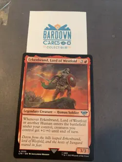Erkenbrand, Lord of Westfold - NM MTG LTR - Lord of the Rings 0123 - Image 1