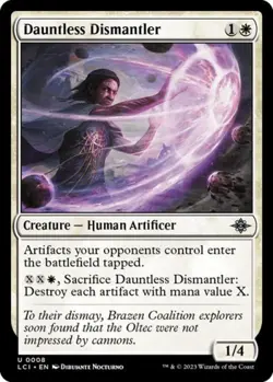 Dauntless Dismantler - Light Play MTG The Lost Caverns of Ixalan - Image 1