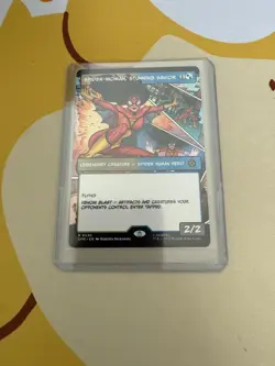 Spider-Woman, Stunning Savior 0230 Rare Borderless Non-Foil Spider-Man MTG - Image 1