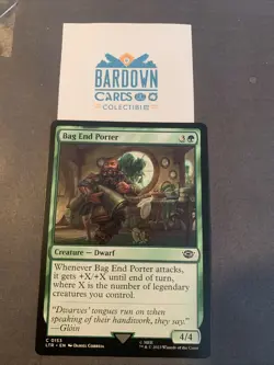 Bag End Porter - NM MTG LTR - Lord of the Rings : Tales of Middle-Earth 0153 - Image 1