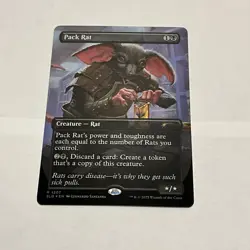 MTG Pack Rat (1307) *Rainbow Foil* MagicCon Atlanta FIAB MT/NM Free Ship - Image 1