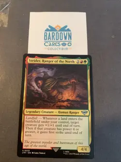 Strider, Ranger of the North - NM MTG LTR - Lord of the Rings 0232 - Image 1