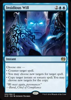 Insidious Will - Near Mint MTG Kaladesh - Image 1
