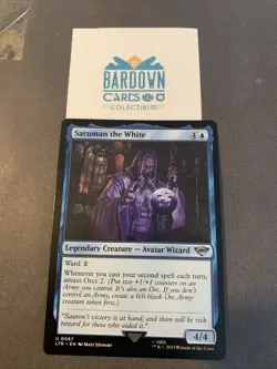 Saruman the White 67 MTG NM ltr - Image 1