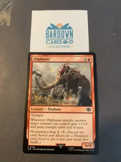 Oliphaunt - NM MTG LTR - Lord of the Rings: Tales of Middle - Earth 0139 - Image 1