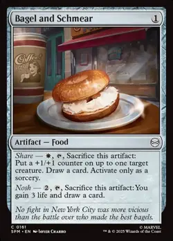 MTG #161 Bagel and Schmear Marvel's Spider-Man (SPM) NM Card - Image 1
