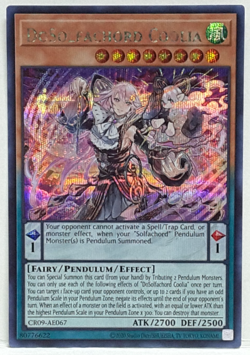 Yugioh Asian-English DoSolfachord Coolia CR09-AE067 Secret - Image 1