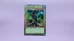 Yugioh Dark Magician RA04-EN106 Platinum Secret Rare - Image 1