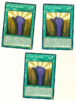Set Of 3 A.I. Dle Reborn Tin Of Ancient Battles 2021 1st Edition Yugioh - Image 1