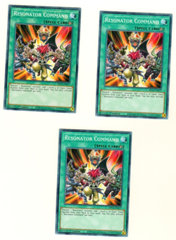 Set Of 3 Resonator Command Tin Of Ancient Battles 2021 1st Edition Yugioh - Image 3