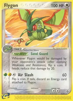 Flygon 15/97 EX: Dragon Pokemon Card LP - Image 1