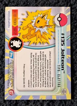 Pokemon Card Jolteon #135 Topps Trading Cards serie 3 EXC - Image 2