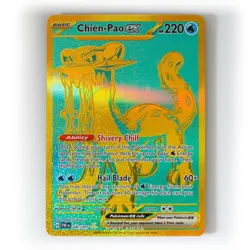 Pokemon - Chien-Pao ex - 242/091 - SV Paldean Fates - Ultra Rare Card - Image 1