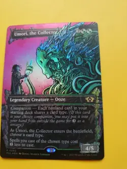 Umori, the Collector. MUL FOIL rare OOze.. R0062 Borderless MTG Card. - Image 2