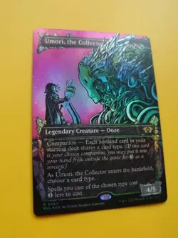 Umori, the Collector. MUL FOIL rare OOze.. R0062 Borderless MTG Card. - Image 3
