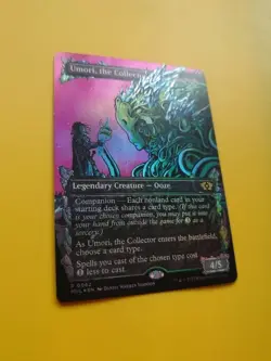 Umori, the Collector. MUL FOIL rare OOze.. R0062 Borderless MTG Card. - Image 4