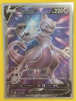 Mewtwo V SWSH229 SWSH: Sword & Shield Promo Cards Holo - Image 1
