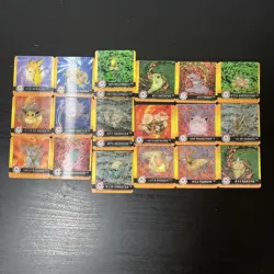 Lot Of 20 POKEMON ARTBOX 1999 Premier Edition Action Flipz 3D CARDS - Image 1