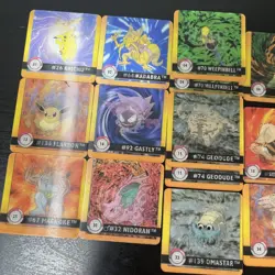 Lot Of 20 POKEMON ARTBOX 1999 Premier Edition Action Flipz 3D CARDS - Image 2