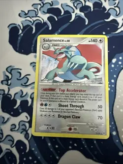 Pokemon TCG Salamence Holo Rare Card 8/99 Arceus 2009 Near Mint - Image 1