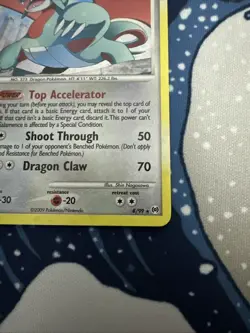 Pokemon TCG Salamence Holo Rare Card 8/99 Arceus 2009 Near Mint - Image 4