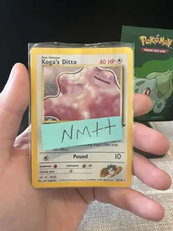 Pokemon Card Koga's Ditto 10/132 Gym Challenge Unlimited Holo Rare 231💎NM ++💎 - Image 1