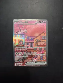 POKEMON MEW EX - 053 - SV: SCARLET & VIOLET 151 UPC PROMOS NEAR MINT CARDS - Image 4
