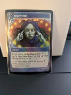 Brainstorm NM Future Sight Foil Mystery Booster 2 MTG Card - Image 1