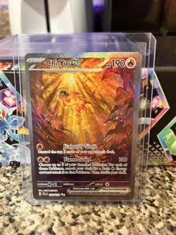Chi-Yu EX Holo Paldea Evolved Pokemon TCG Special Illustration Rare Card 259/193 - Image 1