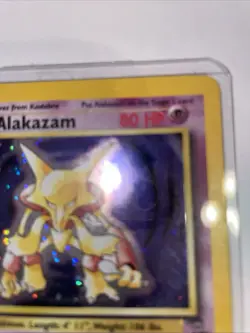 Alakazam Pokemon Card 001/130 Base Set 2 Holo - NM - Image 4
