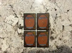 Mtg Hymn To Tourach x4 - Magic the Gathering Hymn To Tourach All Arts LP-Played - Image 2