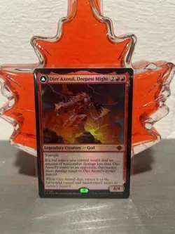 Magic the Gathering Ojer Axonil, Deepest Might The Lost Cavern of Ixalan FOIL!! - Image 1