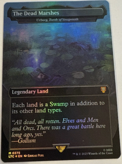 FOIL Urborg, Tomb of Yawgmoth [Dead Marshes] - LORD RINGS - englisch (nm +) - Image 1