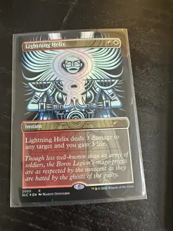 MTG Magic the Gathering Secret Lair 30th Countdown Foil #2005 Lightning Helix - Image 1