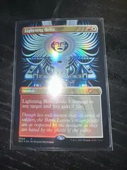 MTG Magic the Gathering Secret Lair 30th Countdown Foil #2005 Lightning Helix - Image 2