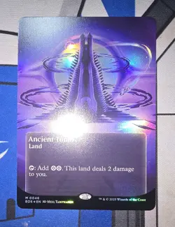 MTG - Edge Of Eternities - Ancient Tomb (Borderless) #0046 - Near Mint Foil - Image 1
