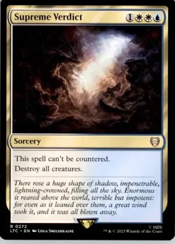 Supreme Verdict R Commander: The Lord of the Rings: Tales of Middle-earth 272 NM - Image 1