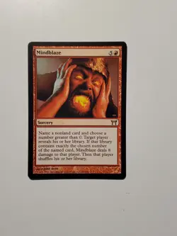 MtG Mindblaze NM/LP x1 - Champions of Kamigawa - Image 1