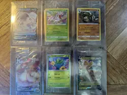 6 Sealed Pokemon TCG Promos Eevee Dragonite Vulpix Oddish Sandaconda Shaymin - Image 1