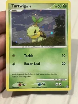 Turtwig 103/130 Diamond & Pearl PROMO HOLO Pokemon - Image 1