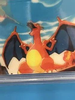 2000 Pokemon Pioneer LENTICULAR PROMO Into The Arena Charizard vintage PSA 9 - Image 3