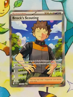 Brock's Scouting 179/159 Pokemon Journey Together (JTG) 2025 NM- 🔥🔥🔥 - Image 1
