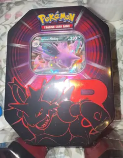 3x Pokemon TCG Team Rocket EX Tins Mewtwo Persian Nidoking x3 - Image 2