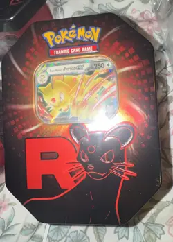 3x Pokemon TCG Team Rocket EX Tins Mewtwo Persian Nidoking x3 - Image 3