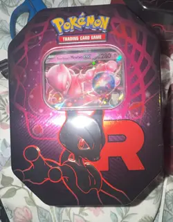 3x Pokemon TCG Team Rocket EX Tins Mewtwo Persian Nidoking x3 - Image 4