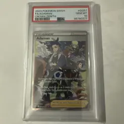 Pokemon 2023 Crown Zenith Full Art Trainer ADAMAN #GG57 PSA 10 Gem Mint - Image 1
