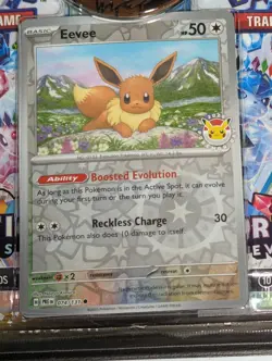 Pokemon Prismatic Evolutions 2 Pack Blister w/ Eevee Promo Pokemon Day - Image 2