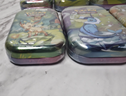 Pokemon TCG Prismatic Evolutions Mini Tin Complete Set - 8 Factory Sealed Tins - Image 4